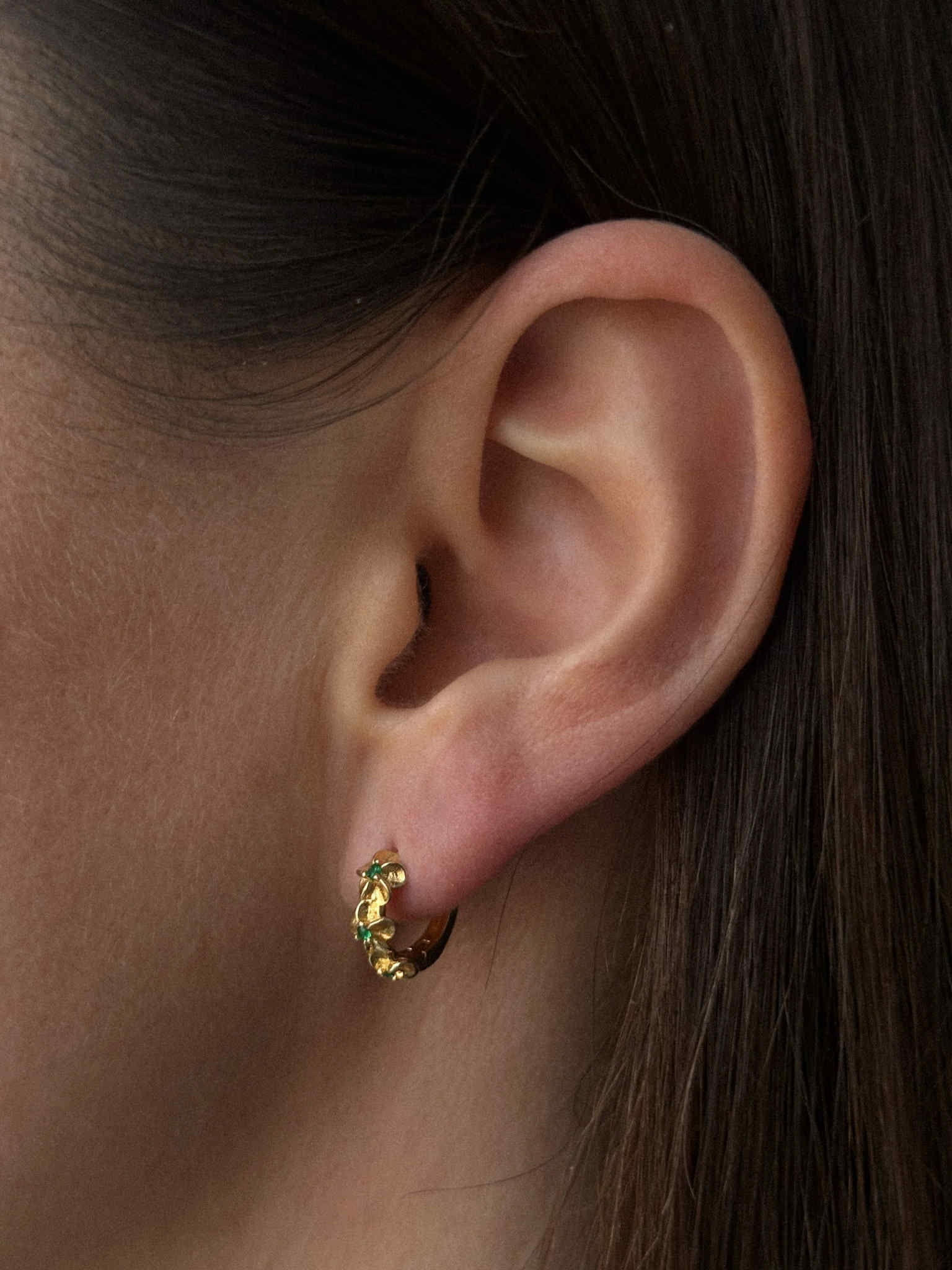 Pico Aster Hoops - Midnight